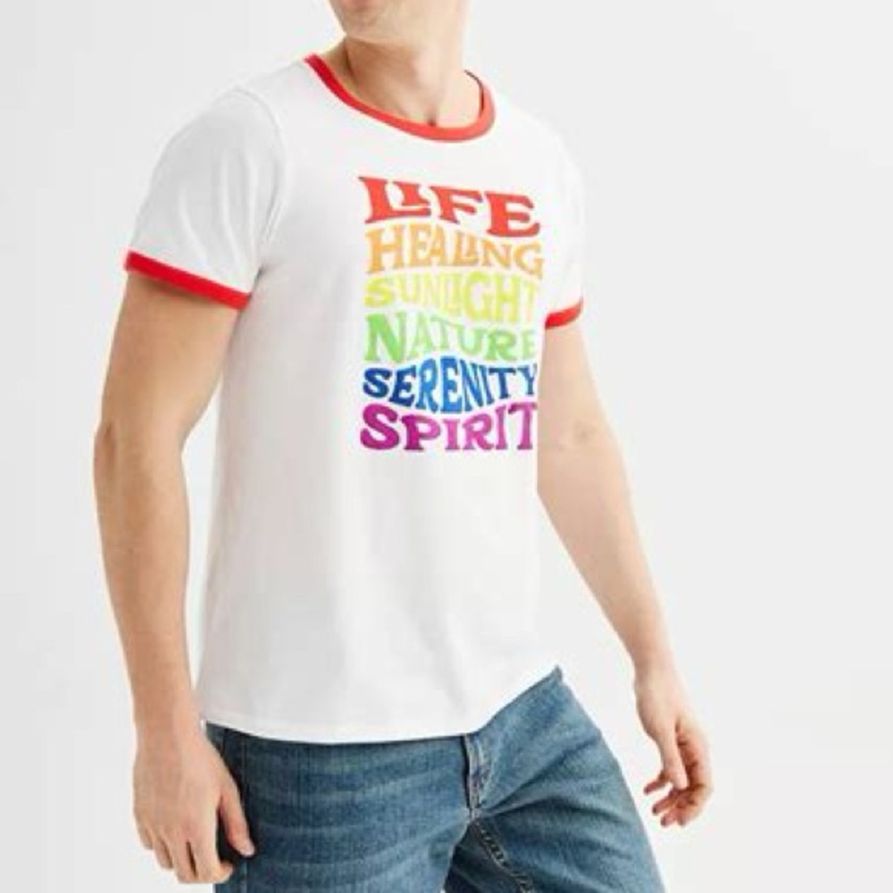 🏳️‍🌈 EUC Pride Ringer Tee - Picture 2 of 7